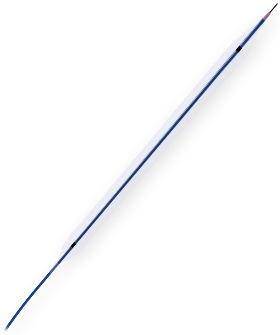 RAMA — Coronary balloon catheter with hydrophilic coating